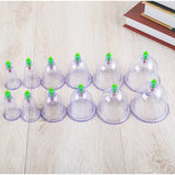 Kit de Ventosas com 12pcs + Bomba de Sucção