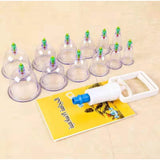 Kit de Ventosas com 12pcs + Bomba de Sucção
