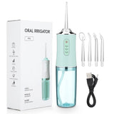 Oral Irrigator Electric Dental Floss Water Jet 3 Modes Dental Removal Cleaner/Oral Portable Rechargeable LaEssence