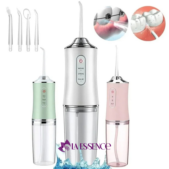 Oral Irrigator Electric Dental Floss Water Jet 3 Modes Dental Removal Cleaner/Oral Portable Rechargeable LaEssence