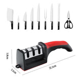 Professional Stainless Steel Knives Sharpster With 3 Doors LaEssence