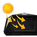 Luminária Solar com 100 Led's Sensor À Prova D'água