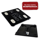 Balança Digital Profissional Bioimpedância IMC Bluetooth