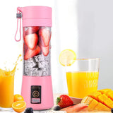 Mini Liquidificador Portátil para Shake Suco 6 Laminas.