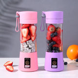 Mini Liquidificador Portátil para Shake Suco 6 Laminas.