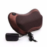 Encosto Massageador Shiatsu Lombar Pescoço Veicular e Casa  pés cabeça bivolt