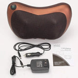 Encosto Massageador Shiatsu Lombar Pescoço Veicular e Casa  pés cabeça bivolt