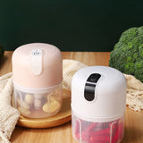 Mini Processador Alimentos Moedor Elétrico Alho Sem Fio 250ml