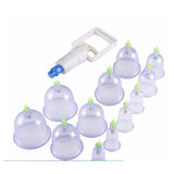 Kit de Ventosas com 12pcs + Bomba de Sucção