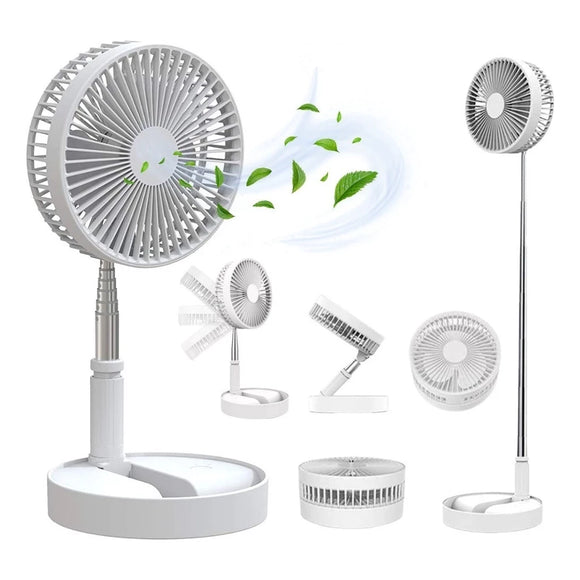 Ventilador de Mesa Portatil Usb Portatil Recarregavel Mini Pequeno Cooler Para Celular