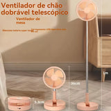 Ventilador de Mesa Portatil Usb Portatil Recarregavel Mini Pequeno Cooler Para Celular